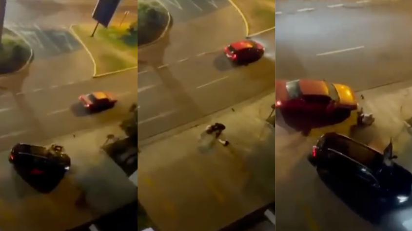 Violento portonazo en Viña del Mar: adulto mayor de 62 años fue golpeado y atropellado por delincuentes