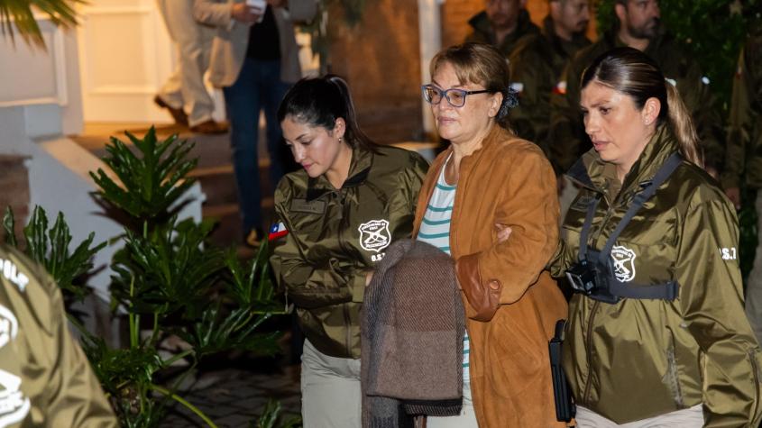 Así fue la detención de la exministra Ángela Vivanco por cohecho y lavado de activos