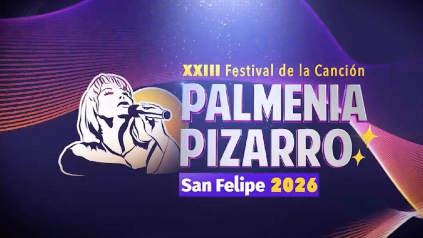 Festival Palmenia Pizarro 2026 de San Felipe: quiénes animan y la parrilla de artistas completa