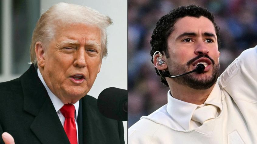 Donald Trump estalla contra el histórico show de Bad Bunny en el Super Bowl: "Es una bofetada para nuestro país"