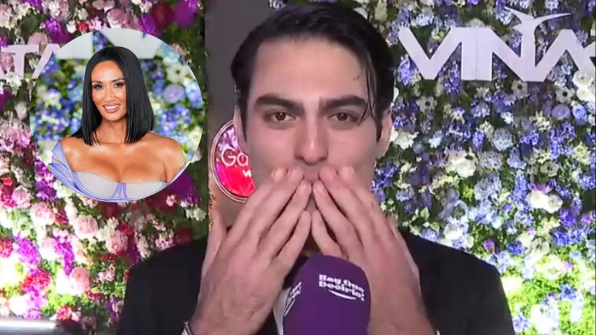 Matteo Bocelli envía mensaje a Pamela Díaz antes de su debut en solitario en Viña 2026