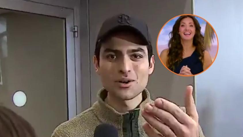 “Estoy muy feliz de verla de nuevo”: El coqueto mensaje de Matteo Bocelli a Priscilla Vargas tras aterrizar en Chile