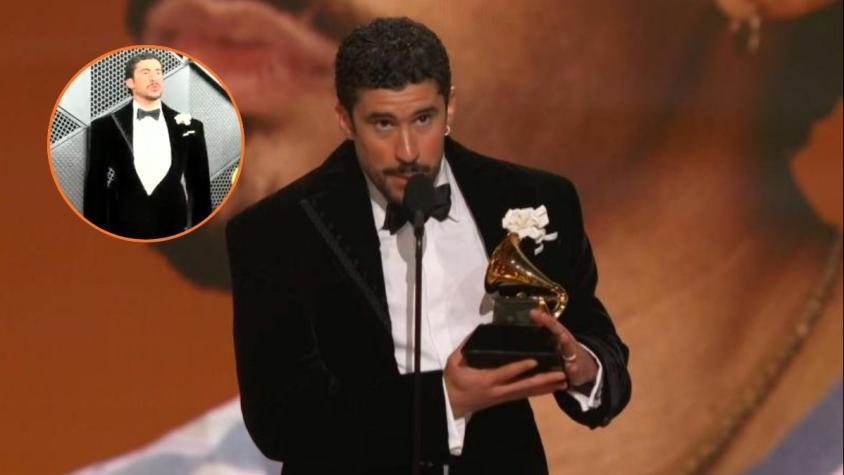 ¿Usó chaleco antibalas? El detalle del traje de Bad Bunny en los Grammy que encendió el debate en Tu Día