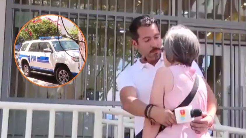 "Le pido que se cuide": El tierno gesto de una adulta mayor con periodista de Tu Día en pleno operativo