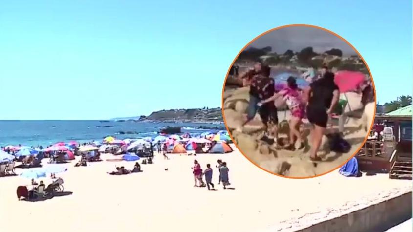 Reportan fuerte pelea entre vendedores ambulantes en El Quisco: denuncian "mafias" en el sector