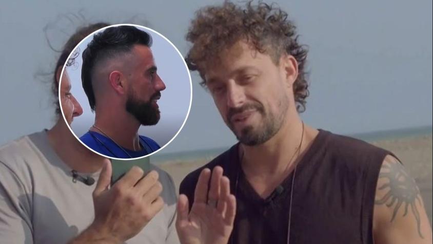 Joche Bibbó se burló de Daúd Gazale desde afuera de la casa de Mundos Opuestos: "Esto es para los números uno..."