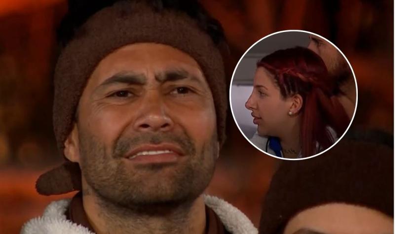 Luis Jiménez no ocultó su desagrado hacia actitud de Chilota: evidenció molestia en plena actividad