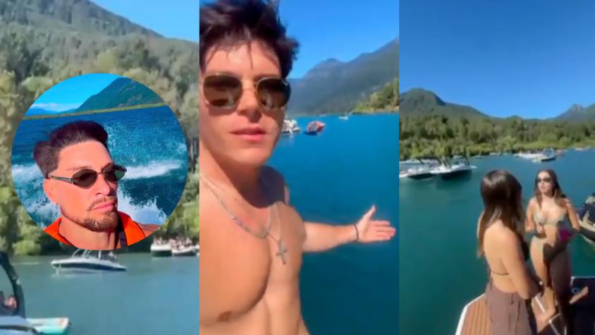 El ácido ninguneo de Luis Mateucci a Cuco Cerda tras mostrar paseo en yate: “En una lancha pesquera están ellos”