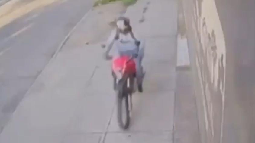 Maipú: video clave podría identificar a motochorro que mató a la mujer de 75 años
