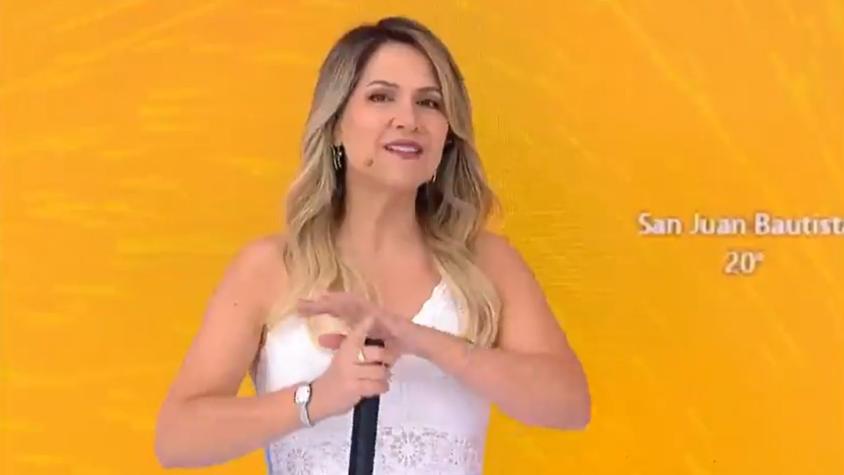 Michelle Adam sorprende con pronóstico para el fin de semana: "Dormir temprano será prácticamente imposible"