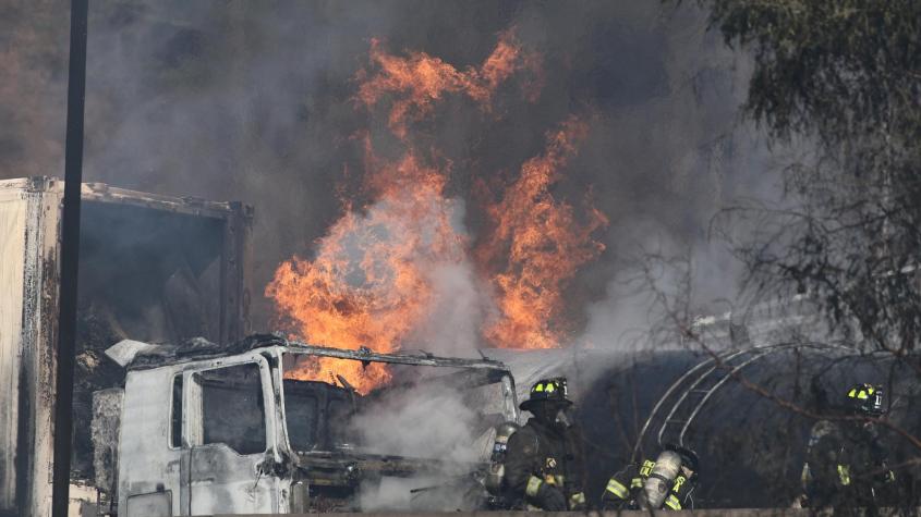 Así se produjo la fuerte explosión que dejó 4 muertos y más de una decena de heridos en Renca