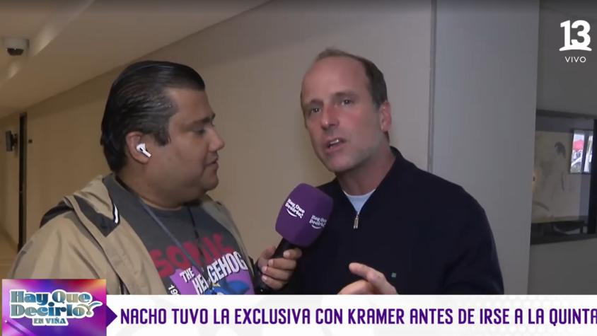 "Nunca hay que confiarse": La reflexión de Stefan Kramer a horas de su regreso a Viña 2026