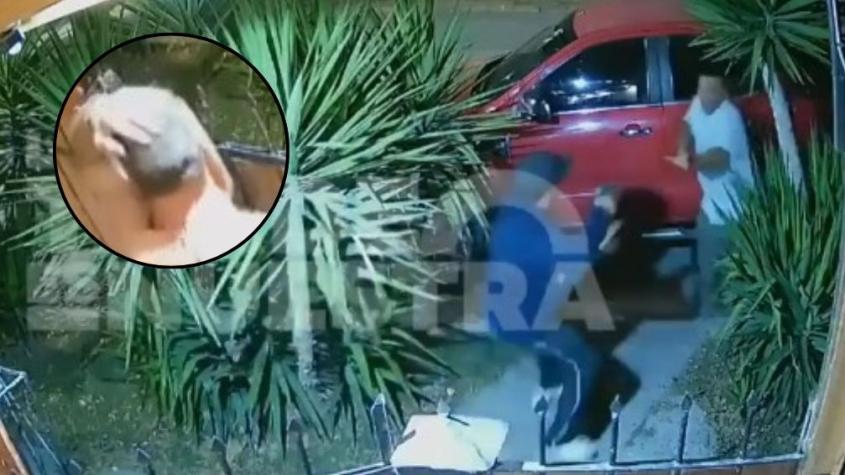 "Era una jauría": El valiente relato de vecino que recibió martillazo en la cabeza tras frustrar el robo de su camioneta