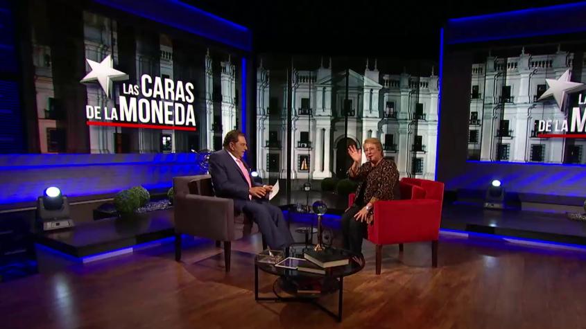 Las Caras de la Moneda | 2018 | Presidenta Michelle Bachelet 