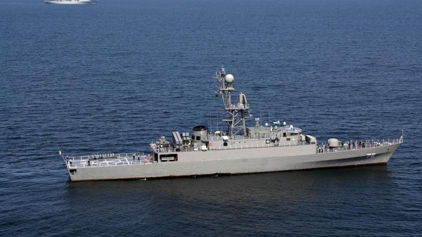 Impactante video: fragata iraní vuela por el aire tras ser atacada por torpedo de submarino de EEUU en escalada del conflicto