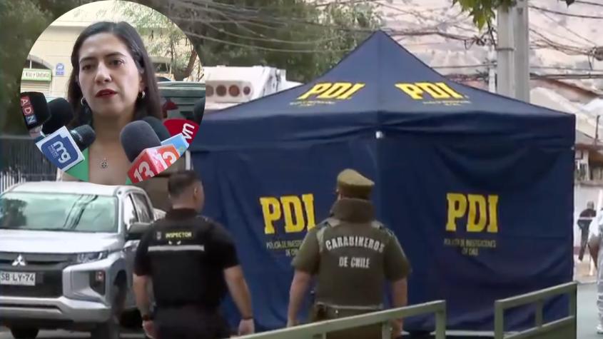 Hallan cadáver de mujer a metros de la casa de la alcaldesa de Quinta Normal 