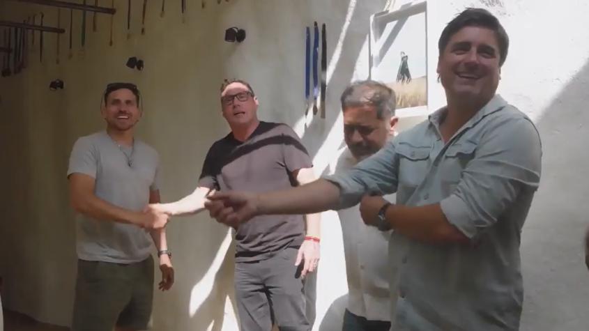 Pangal se enfrentó a los Socios con arriesgado desafío en su casa: ganó premio para él y sus primos