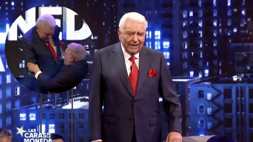 Don Francisco anuncia decisión personal al cierre del programa y se despide con emotivo abrazo a Valentín Trujillo