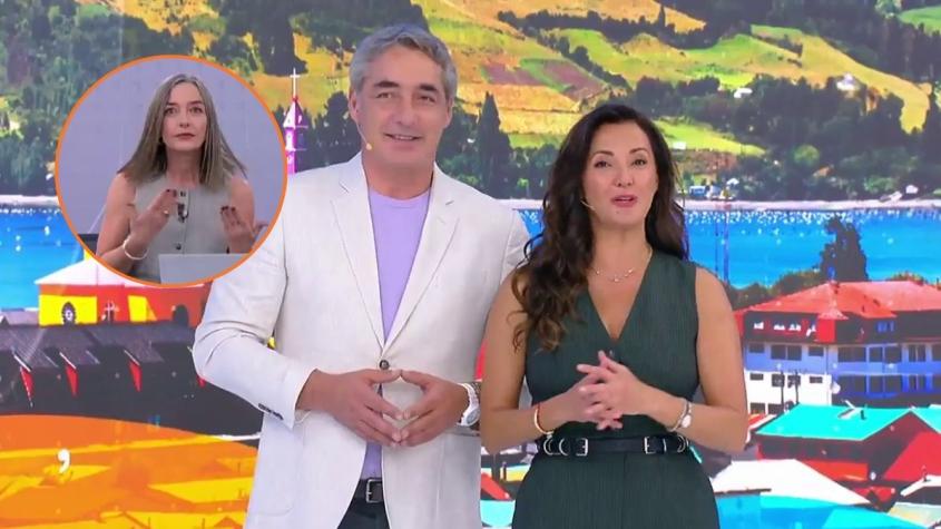 "Pero si yo fui...": El divertido chascarro de José Luis Repenning al ver a Consuelo Saavedra 