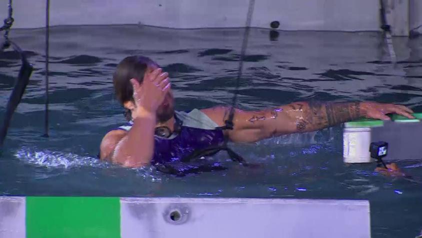 El accidente que sufrió Joche en pleno duelo contra Daúd: terminó ensangrentado y tuvo que ser atendido