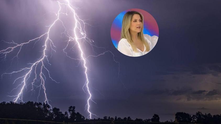 Michelle Adam adelanta lluvia y tormentas eléctricas para este "Súper Lunes": "Hay algo especial"