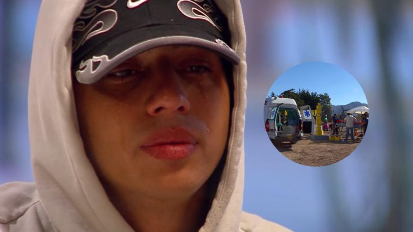 “Me siento culpable”: la desconsolada reacción de Bimza tras grave accidente en Vecinos al límite