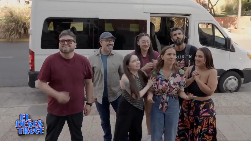 Con un recorrido por Canal 13: así fue el gran estreno de "El Desestrece"