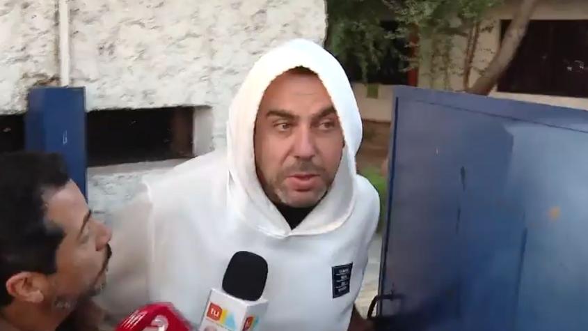 Así fue la salida de Francisco Kaminski de cuartel de la PDI: habló por primera vez tras detención