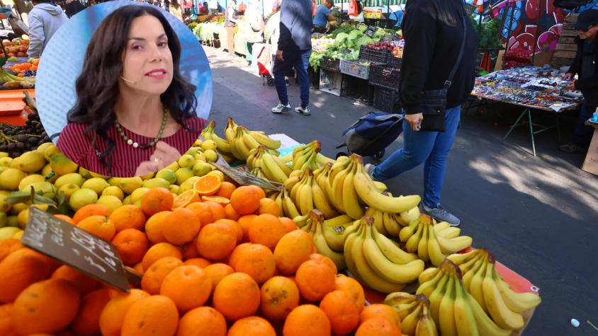 Tras alza del IPC: Catalina Edwards advierte aumento en precios de frutas y verduras