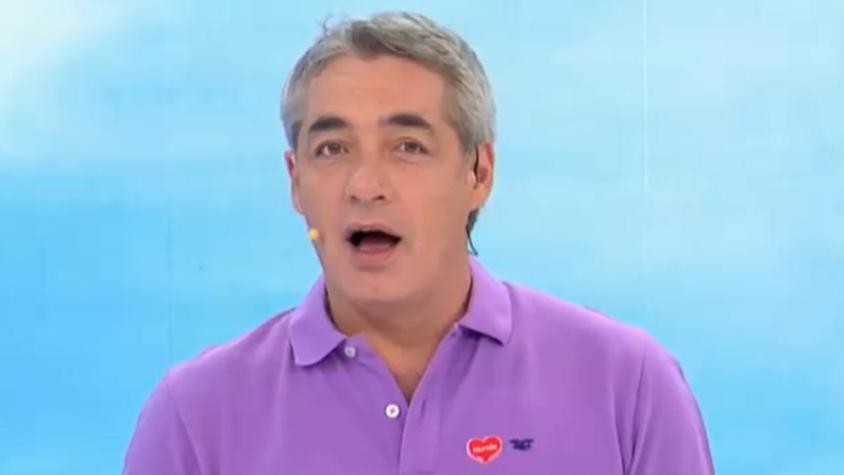 La reacción de José Luis Repenning al ver patente escrita con plumón y papel: "Le sacó la hoja al cabro chico"