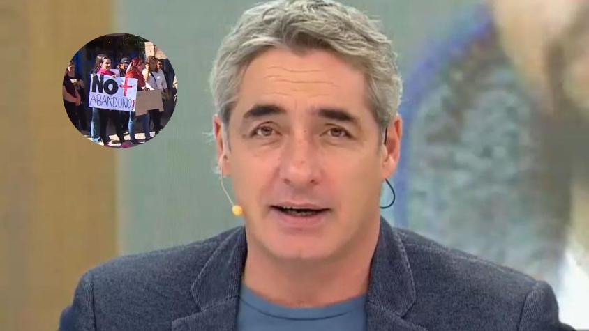 La indignación de José Luis Repenning por colegio de Maipú que se transformó en toma nocturna: "Hay apoderados que están desesperados"
