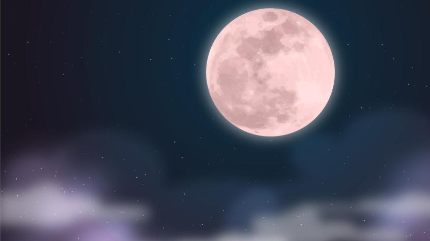 La Luna Rosa ilumina Chile este miércoles 1 de abril: a qué hora verla y qué significa