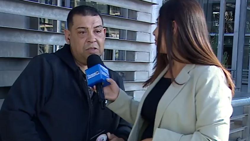 El momento en que carabinero se acerca a mujer tras accidente mortal y luego huye