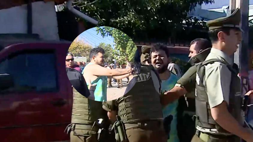 Sujeto fue detenido por golpear a camarógrafo en Peñalolén: también agredió a un carabinero
