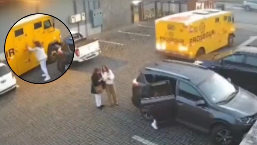 Camión de valores atropella a dos mujeres en Pucón: una quedó con fractura expuesta