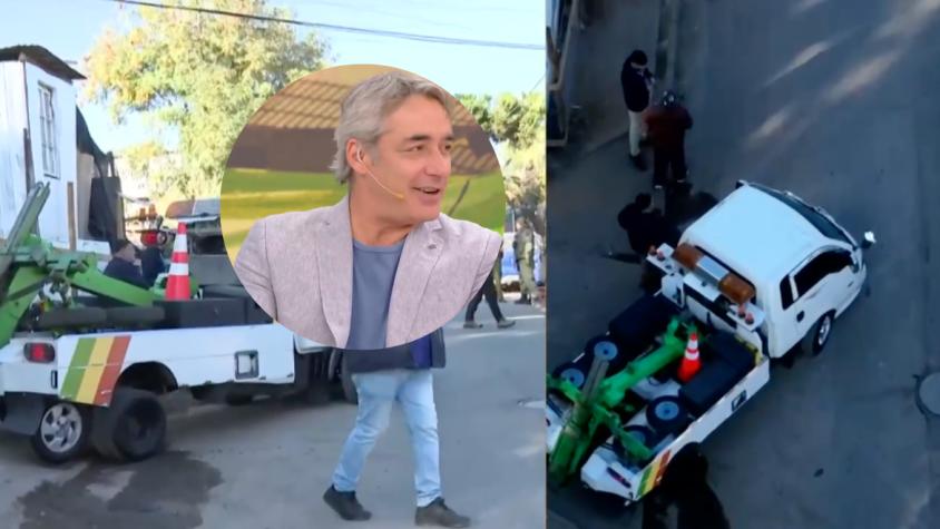 “Una enchuladita y te queda tikitaka”: la reacción de José Luis Repenning al ver vehículo abandonado durante operativo policial
