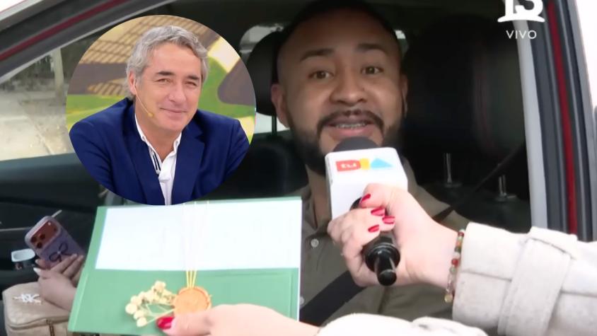 Pareja recién casada invita a José Luis Repenning a su matrimonio religioso en vivo: así reaccionó el animador