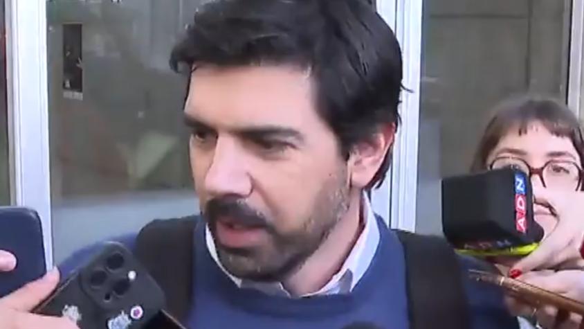 Así fue la salida de Joaquín Lavín León tras formalización en su contra: "Sólo espero que haya justicia"