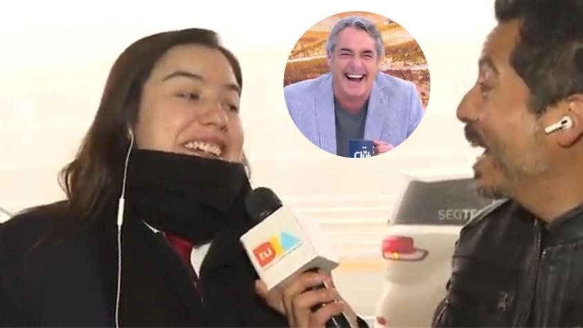 José Luis Repenning sorprende a todos con comentario: "La animadora con el animador"