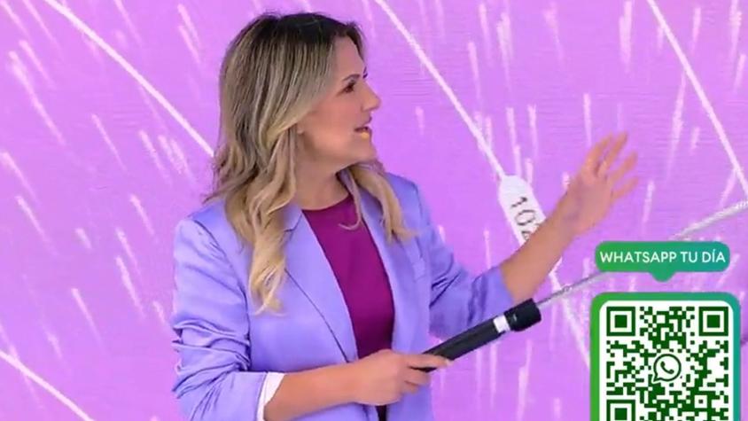 Michelle Adam anuncia lluvia en cinco regiones del país: conoce el día clave