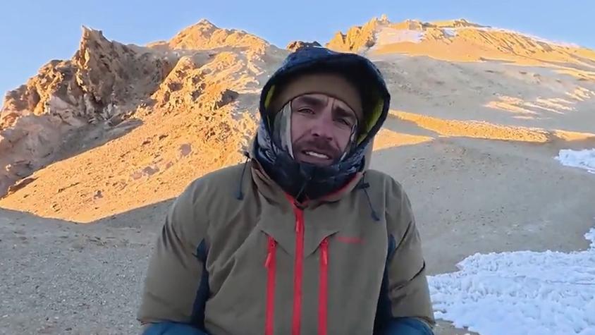 Pangal Andrade y "El Clan" tuvieron problema en plena Cordillera de Los Andes: "Podría haber sido fatal"