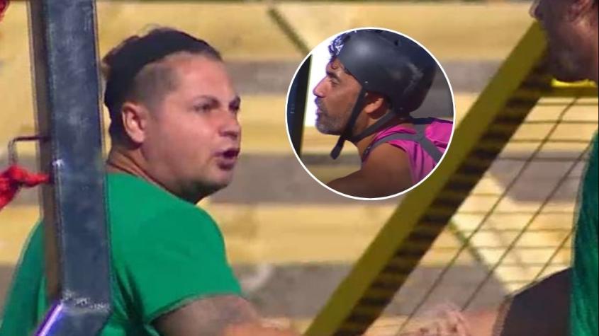 Felipe Contreras y Princeso se enfrentan a gritos y ofensas tras competencia en Vecinos al límite: "¡Hasta yo actúo mejor que tú!"