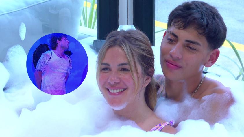 La burlesca reacción de Joche Bibbó al ver los primeros besos apasionados entre Bimza y Laura Prieto
