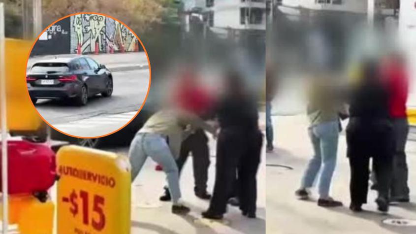El testimonio de joven que fue estafada por mujer que agredió a trabajadores de una bencinera en Las Condes