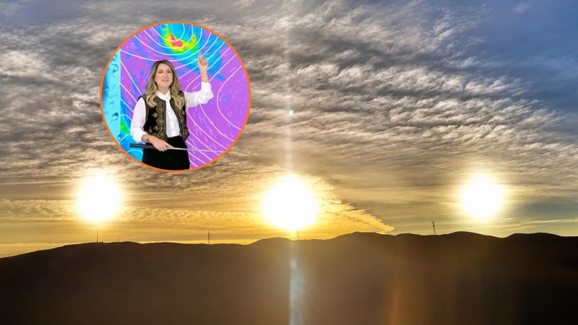Parhelio: Michelle Adam explica por qué se vieron tres soles en Antofagasta