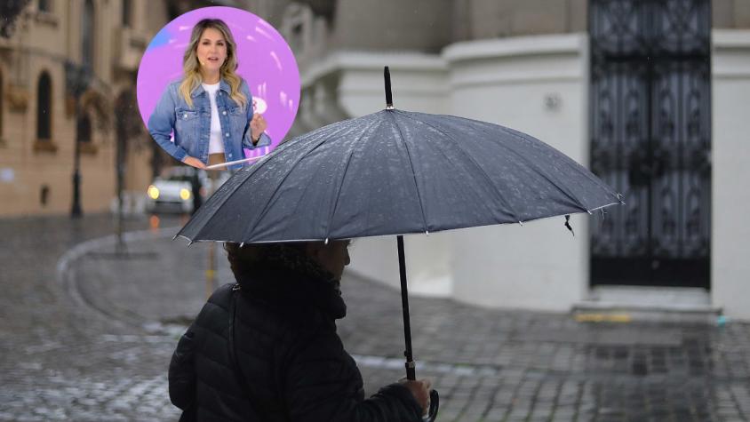 Michelle Adam anticipa lluvias para este sábado en Santiago: revisa a qué hora comenzarán las precipitaciones 