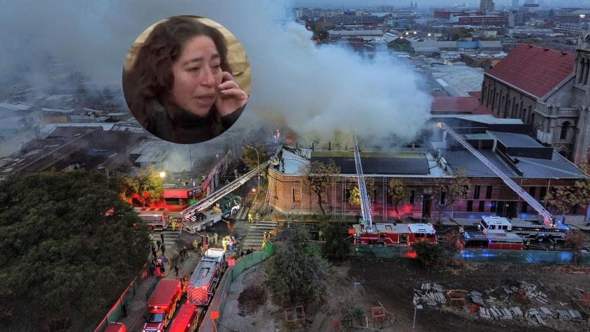 Madre viajó desde Argentina para buscar a hijo fallecido en incendio de Santiago: cuerpo sigue bajo escombros Madre viajó desde Argentina para buscar a hijo fallecido en incendio de Santiago: cuerpo sigue bajo escombros