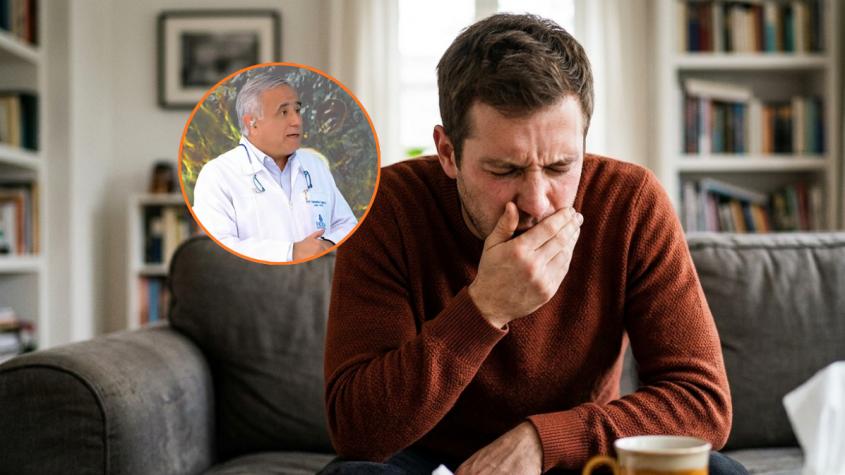 Doctor Ugarte explica cómo identificar los distintos tipos de tos