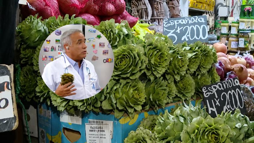 Doctor Ugarte reveló los beneficios de la alcachofa y destacó su aporte durante el embarazo