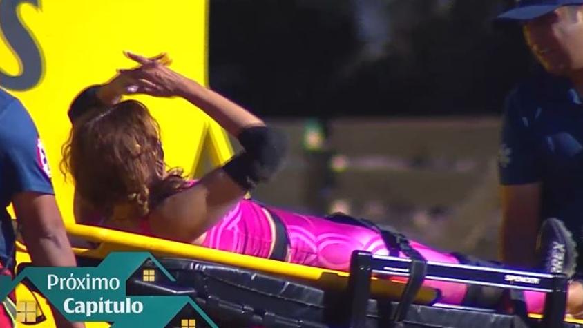 Alejandra Fosalba saldrá en ambulancia de la próxima competencia de Vecinos al límite: sufrirá una dolorosa caída